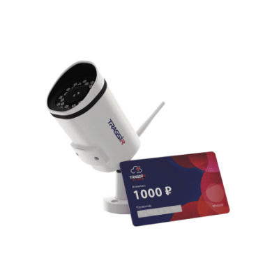TRASSIR D2121IR3Wv3Cloud Комплект видеонаблюдения